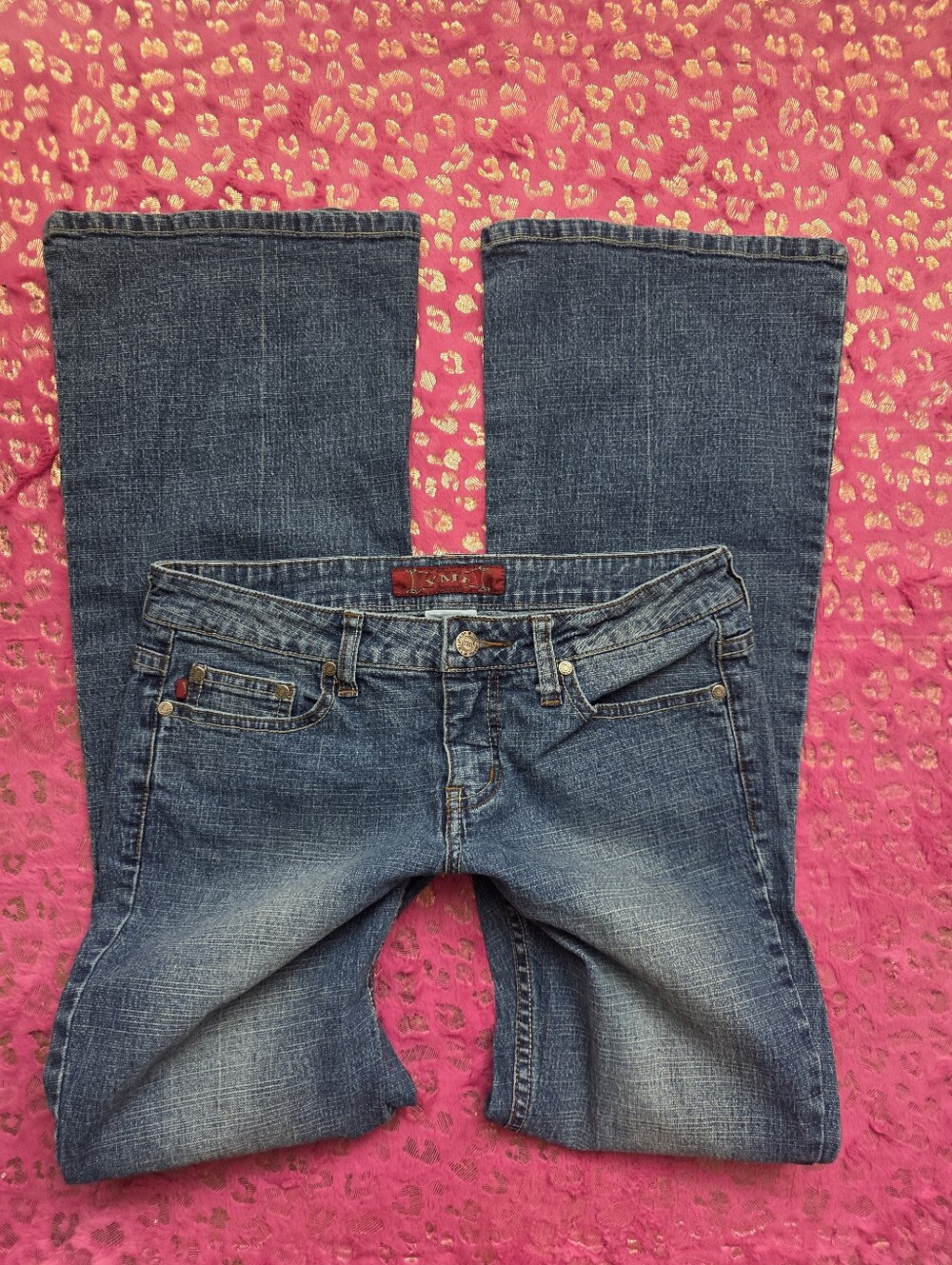 YMI 2000s Vintage low rise  blue bootcut jeans Size 9